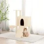 Cat scratching post with cream sisal posts 96 cm by , Cat furniture - Ref: Foro24-171645, Price: 47,58 €, Discount: %