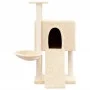Cat scratching post with cream sisal posts 96 cm by , Cat furniture - Ref: Foro24-171645, Price: 47,58 €, Discount: %