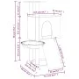 Rascador para gatos con postes de sisal crema 96 cm de , Mobiliario para gatos - Ref: Foro24-171645, Precio: 47,58 €, Descuen...