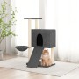 Katzenkratzbaum mit dunkelgrauen Sisalstämmen, 96 cm von , Katzenmöbel - Ref: Foro24-171647, Preis: 39,41 €, Rabatt: %