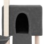 Katzenkratzbaum mit dunkelgrauen Sisalstämmen, 96 cm von , Katzenmöbel - Ref: Foro24-171647, Preis: 39,41 €, Rabatt: %