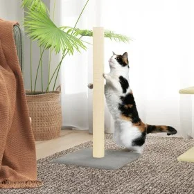 Light gray cat scratching post 35x35x70 cm by , Cat furniture - Ref: Foro24-171679, Price: 24,12 €, Discount: %