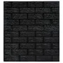 Papel pintado autoadhesivo ladrillos 3D 20 unidades negro de , Papel pintado - Ref: Foro24-150725, Precio: 57,78 €, Descuento: %