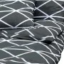 Graues Bettbezug-Set aus Baumwolle, 260 x 220 cm von , Bettbezüge - Ref: Foro24-136061, Preis: 27,16 €, Rabatt: %
