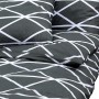Gray cotton duvet cover set 260x220 cm by , Duvet covers - Ref: Foro24-136061, Price: 27,64 €, Discount: %