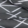 Gray cotton duvet cover set 260x220 cm by , Duvet covers - Ref: Foro24-136061, Price: 27,64 €, Discount: %