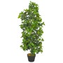 Planta artificial árbol de laurel con macetero 120 cm verde