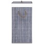 Bamboo laundry basket 2 sections gray 72 l by , Laundry baskets - Ref: Foro24-320741, Price: 31,44 €, Discount: %
