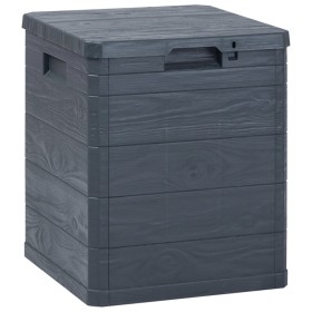 Garten-Aufbewahrungsbox 90 L anthrazitgrau von vidaXL, Aufbewahrungsboxen für den Außenbereich - Ref: Foro24-45684, Preis: 47...
