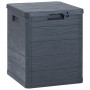 Garten-Aufbewahrungsbox 90 L anthrazitgrau von vidaXL, Aufbewahrungsboxen für den Außenbereich - Ref: Foro24-45684, Preis: 47...