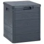 Garten-Aufbewahrungsbox 90 L anthrazitgrau von vidaXL, Aufbewahrungsboxen für den Außenbereich - Ref: Foro24-45684, Preis: 45...
