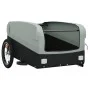 Black and gray iron bicycle trailer 45 kg by , Bicycle trailers - Ref: Foro24-94042, Price: 88,27 €, Discount: %