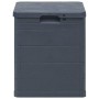 Garten-Aufbewahrungsbox 90 L anthrazitgrau von vidaXL, Aufbewahrungsboxen für den Außenbereich - Ref: Foro24-45684, Preis: 47...