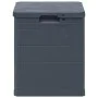 Garten-Aufbewahrungsbox 90 L anthrazitgrau von vidaXL, Aufbewahrungsboxen für den Außenbereich - Ref: Foro24-45684, Preis: 45...