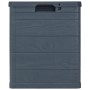 Garten-Aufbewahrungsbox 90 L anthrazitgrau von vidaXL, Aufbewahrungsboxen für den Außenbereich - Ref: Foro24-45684, Preis: 47...
