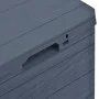 Garten-Aufbewahrungsbox 90 L anthrazitgrau von vidaXL, Aufbewahrungsboxen für den Außenbereich - Ref: Foro24-45684, Preis: 45...