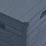 Garten-Aufbewahrungsbox 90 L anthrazitgrau von vidaXL, Aufbewahrungsboxen für den Außenbereich - Ref: Foro24-45684, Preis: 47...