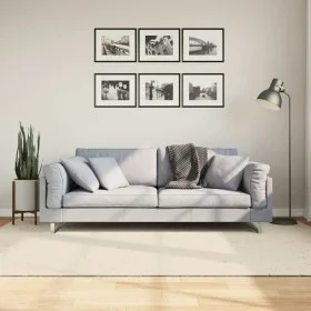 ISTAN cremefarbener Langhaar-Teppich in glänzender Optik, 160 x 230 cm von , Teppiche - Ref: Foro24-375666, Preis: 70,80 €, R...