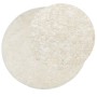 ISTAN shiny look long pile rug cream Ø 100 cm by , Rugs - Ref: Foro24-375670, Price: 28,05 €, Discount: %