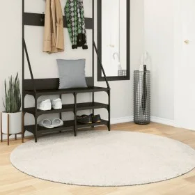 ISTAN shiny look long pile rug cream Ø 160 cm by , Rugs - Ref: Foro24-375672, Price: 59,62 €, Discount: %