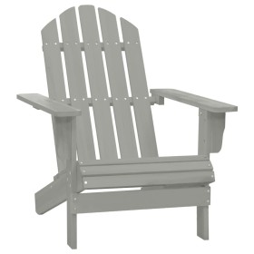 Grauer Gartenstuhl aus Holz von vidaXL, Gartenstühle - Ref: Foro24-45702, Preis: 102,72 €, Rabatt: %
