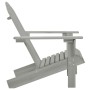 Grauer Gartenstuhl aus Holz von vidaXL, Gartenstühle - Ref: Foro24-45702, Preis: 102,72 €, Rabatt: %