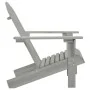 Gray wooden garden chair by vidaXL, Garden chairs - Ref: Foro24-45702, Price: 94,78 €, Discount: %