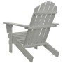 Grauer Gartenstuhl aus Holz von vidaXL, Gartenstühle - Ref: Foro24-45702, Preis: 102,72 €, Rabatt: %