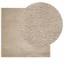 Alfombra de pelo corto suave lavable HUARTE arena 160x160 cm de , Alfombras - Ref: Foro24-375059, Precio: 84,25 €, Descuento: %
