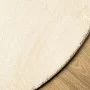 HUARTE cream washable soft short pile rug Ø 80 cm by , Rugs - Ref: Foro24-375046, Price: 23,99 €, Discount: %