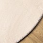 HUARTE beige waschbarer weicher Kurzflorteppich Ø 80 cm von , Teppiche - Ref: Foro24-375027, Preis: 22,84 €, Rabatt: %