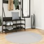 HUARTE waschbarer weicher Kurzflorteppich grau Ø 120 cm von , Teppiche - Ref: Foro24-375086, Preis: 51,21 €, Rabatt: %