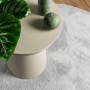 HUARTE waschbarer weicher Kurzflorteppich grau Ø 120 cm von , Teppiche - Ref: Foro24-375086, Preis: 51,21 €, Rabatt: %