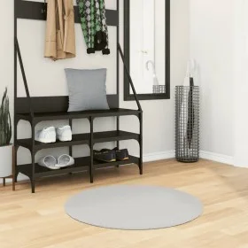 HUARTE washable soft short pile rug gray Ø 80 cm by , Rugs - Ref: Foro24-375084, Price: 24,33 €, Discount: %