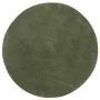 Alfombra pelo corto suave lavable HUARTE verde bosque Ø 80 cm de , Alfombras - Ref: Foro24-375103, Precio: 35,37 €, Descuento: %