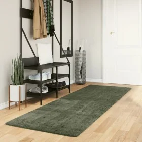 HUARTE Forest Green Soft Washable Short Pile Rug 80x250 cm by , Rugs - Ref: Foro24-375092, Price: 69,80 €, Discount: %