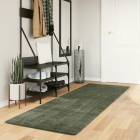 HUARTE Waldgrüner, weicher, waschbarer Kurzflor-Teppich, 80 x 250 cm von , Teppiche - Ref: Foro24-375092, Preis: 71,35 €, Rab...