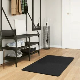 HUARTE waschbarer weicher Kurzflorteppich schwarz 60x110 cm von , Teppiche - Ref: Foro24-375108, Preis: 29,16 €, Rabatt: %