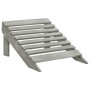 Gartenstuhl mit grauem Holzhocker von vidaXL, Gartenstühle - Ref: Foro24-45700, Preis: 93,59 €, Rabatt: %