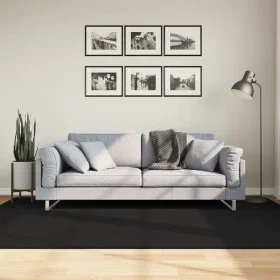 HUARTE washable soft short pile rug black 160x230 cm by , Rugs - Ref: Foro24-375117, Price: 104,14 €, Discount: %