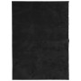 Alfombra de pelo corto suave lavable HUARTE negro 160x230 cm