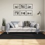 HUARTE waschbarer weicher Kurzflorteppich schwarz 140x200 cm von , Teppiche - Ref: Foro24-375115, Preis: 83,19 €, Rabatt: %