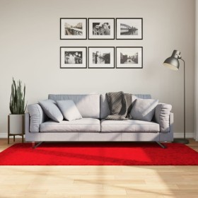 HUARTE red washable soft short pile rug 100x200 cm by , Rugs - Ref: Foro24-375169, Price: 54,40 €, Discount: %
