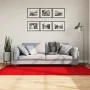 HUARTE roter waschbarer weicher Kurzflorteppich 100x200 cm von , Teppiche - Ref: Foro24-375169, Preis: 53,53 €, Rabatt: %
