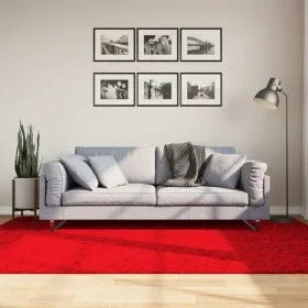 HUARTE waschbarer weicher Kurzflorteppich rot 160x230 cm von , Teppiche - Ref: Foro24-375174, Preis: 80,45 €, Rabatt: %