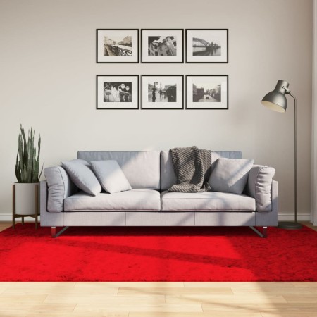 Alfombra de pelo corto suave lavable HUARTE rojo 160x230 cm de , Alfombras - Ref: Foro24-375174, Precio: 81,55 €, Descuento: %