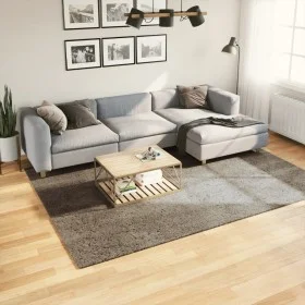 ISTAN grauer Langhaar-Teppich in glänzender Optik, 200 x 280 cm von , Teppiche - Ref: Foro24-375679, Preis: 102,86 €, Rabatt: %