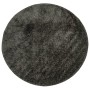 ISTAN anthrazit glänzender Langflor-Teppich Ø 120 cm von , Teppiche - Ref: Foro24-375647, Preis: 36,57 €, Rabatt: %