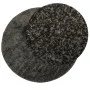 ISTAN anthrazit glänzender Langflor-Teppich Ø 120 cm von , Teppiche - Ref: Foro24-375647, Preis: 36,17 €, Rabatt: %