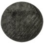 ISTAN anthrazit glänzender Langflor-Teppich Ø 80 cm von , Teppiche - Ref: Foro24-375645, Preis: 21,36 €, Rabatt: %
